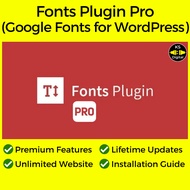[Latest] Fonts Plugin Pro - Google Fonts for WordPress (Premium Version)