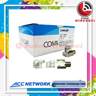 Connector RJ45 UTP Cat6 Commscope / AMP Original Connector 100 Pcs