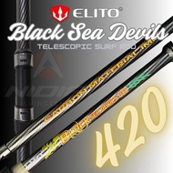 Joran Laut Teleskopik | Joran Surf Fishing ELITO BLACK SEA DEVILS Joran Pasiran
