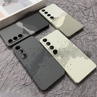 Ốp Lưng Điện Thoại Meizu 21 pro Chống Rơi Toàn Diện Bằng Sợi Kevlar Họa Tiết Núi Và Đại Dương 3D Nổi