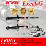 HONDA ELYSION RR (2012 - 2015) GAS ORIGINAL JAPAN KYB ABSORBER (EXCEL G) FRONT / REAR / SET