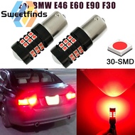 【SWTF】Red LED 30SMD Strobe Flashing Brake Tail Light Lamp Bulb For For For For For BMW E46 E60 E90 F
