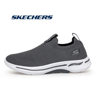 Men’s Sneakers GOwalk Arch Fit Shoes Kasut Lelaki Men Shoes Sport Shoes Lifestyle Casual Shoes Plus Size：EU40-48 Running Shoe Man Grey-382212