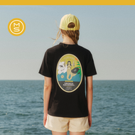 Mustard Mermaid Tee - Black