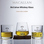 MACALLAN McALLAN Series Wine Glass Glenfarclas Glenfarclas Glenfarclas Wine Glass Concave Bottom Whi
