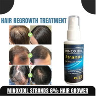 BEARD AND HAIR GROWTH SPRAY Original MINOXIDIL strands 6% Hair grower Beard grower 30ml