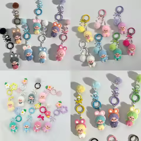 Monchichi Keychain Bag Charm Pendant Decorations Monchhichi Phone Keychain Party Favors Gifts Monchh