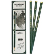 Pencil / Pencil 2B Montana Retail (6pcs)