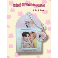 mini frame card Xinnunew 4.5x7.5 cm