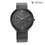 Titan Slim Multi Grey Dial Quartz Stainless Steel Strap Watch for Men