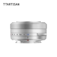 [Silver] TTArtisan Mingjiang Optical AF 27mm F2.8 Automatic Lens Suitable for Fuji XF XPRO
