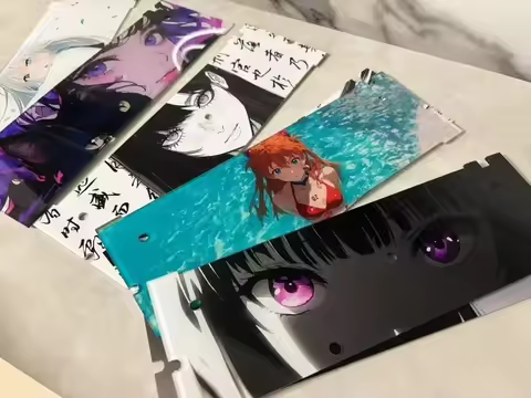 Holy60 Keyboard Base Plate Custom Anime Keyboard Plate Acrylic Case for GH60/mad60/Wooting/rakka Key