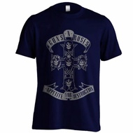 TERLARIS Kaos Distro Band Guns N Roses Navy Biru Dongker C01 legend l