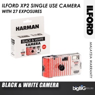Ilford XP2 Black & White Single Use Disposable Camera with 27 Exposures and Built-in Flash