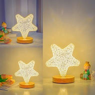 Ramadan Moon Desk Lamps USB Plug-in 3D Festival Gift Home Decor for Office Study