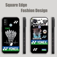 Casing For Samsung A03S A73 A23 S21 S22 Ultra A72 A25 A05 A05s Yonex Badminton Racket Collage OAP03 Phone Case Square Edge