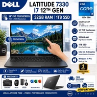 Dell Latitude 7330 i7 12th Gen 32GB RAM 1TB SSD Touchscreen | Premium Business Laptop | 1 Year Warra