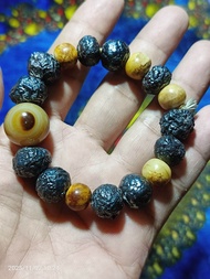 GELANG BRAJAMUSTI (BATU MUSTIKA PUSER BUMI+TULANG HM + MONTA BESI) POWER ISTIMEWA