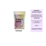 100 gram Elementz Fuller's Earth Tanah Liat kalsium bentonite clay Anti Radang Anti bakteria