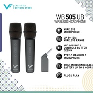 Vinnfier VF WB505 UB 2 Wireless Microphone 6.5mm Jack Mic Received Type-C Rechargerble Microphone