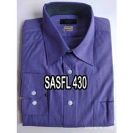 KEMEJA MEN'S SHIRT Men's Slim Fit Long Sleeve Shirt Stanley Adams size 16 - 430 CACAT COOL JUMBO MAT