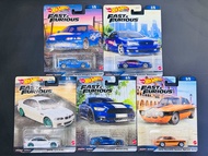 Hobby Store xe mô hình Hot wheels Premium Fast & Furious ( Acura - Integra - Nissan Maxima - Alfa Ro