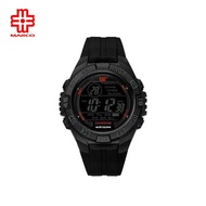 Caterpillar DIGIMAX OC-167-21-148 DIGITAL BLACK RED DIAL BLACK PU STRAP MEN WATCH