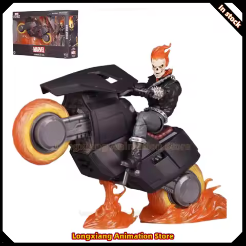 24-hour Shipment DomesticKO85th Anniversary Series Ghost Rider and Motorcycle 6-inch Legends Moving 