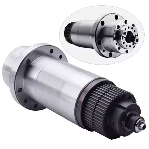 6000rpm 90mm Cylinder Milling Belt Drive Atc Spindle Bt30 Cnc Router Spindle Motor Bt30 Atc Spindle 