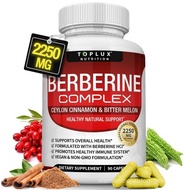 Berberine with Ceylon Cinnamon & Bitter Melon - Berberine Complex Fitness Dietary