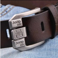 Latest Imported Men's Leather Belt - Genuine Leather JEEP Men's Belt