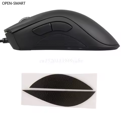 OPEN-SMART Side Pads Mouse Feet Mouse Skates for Razer Deathadder 2013 / Chroma