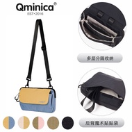【Jenama Rasmi】Qnica Sling Bag Dompet Pasport Ringan Travel Organizer Beg Dompet Pasport W6R8 Beg Dom