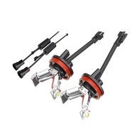 2Pcs Car LED Angel Eye Light 6000K H8 Light Bulb for BMW E82 E87 E90 E91 E92 M3 E93 E60 E61 E63 E70 