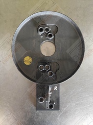 ฝาครอบลูกลอกป้อนลำเลียง รถเกี่ยวข้าวคูโบต้า DC93 DC105X สแตนเลส