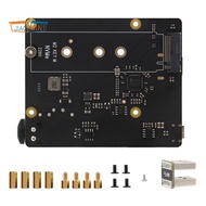 X873 Expansion Board for  4 USB to M.2 NVMe SSD NAS SSD Shield Storage Expansion Board Support Boot 
