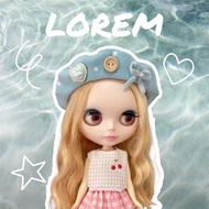 🩵Cute Cotton Beret For Blythe Dolls🩵
