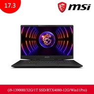 MSI微星 Stealth 17Studio A13VH-078TW（i9-13900H/32G/1T SSD/RTX4080-12G/Win11Pro）_廠商直送