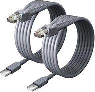 (2PCS) 2m Scanner Charger Cable for Symbol/Motorola/Zebra DS8108 Scanner Cable LS2208 LS4278 LS3478 