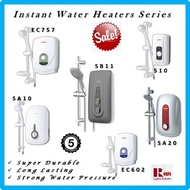 Sales! Rubine JOVEN water heater Toilet Bathroom EC757/EC707/SA10/SB11 - Strong Water Pressure