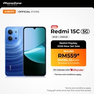 2026 Redmi 15C Mediatek Helio G81-Ultra Main camera 50MP Ultra 8GB + 256GB 6000mAh Battery 6.9''Inch