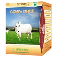 PATANJALI Cow's Ghee 500ml, 1L - 100% Pure India