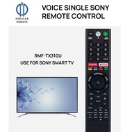 SONY รีโมตคอนโทรล ของแท้ สําหรับ Android TV Bravia TV KDL-50W850C XBR-43X800E RMF-TX300E RMF-TX310P