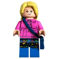 Original Lego Harry Potter - Luna Lovegood (Dark Pink Jacket) 76405 Minifigure new