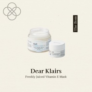 Dear, Klairs Freshly Juiced Vitamin E Mask Moisturizer