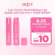 IN2IT Lip Treat Nourishing Lip Balm SPF 20 PA++ with DPHP (LT) [Halal Certified]