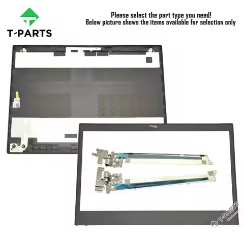 New For ThinkPad L14 Gen 2 Laptop Top Cover LCD Back Cover Rear Lid Front Bezel Hinge Kit 5CB0Z69230