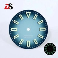 NH35 Dial Matte Watch Face Hollow Index 28.5mm BGW9 C3 Lume Watch Accessories for NH35/NH34 Movement