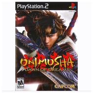 Onimusha Dawn Of Dreams DVD Game Cassette - PS 2 game cassette - original PS2 game cassette - PS2 DV