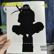 UCHIHA ITACHI STICKER 2 TRANSPARENT CUTTING STICKER ORACAL MATERIAL